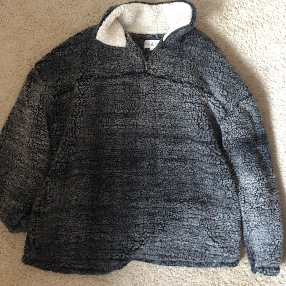 Sherpa Pull-Over Jacket